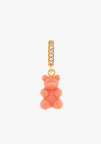 Bear Pave Connector - Peachy