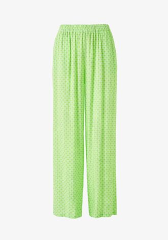 Olivia Lime Print Trousers