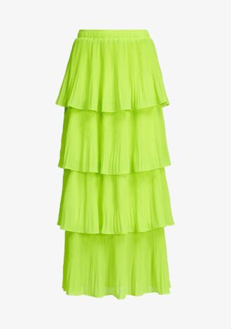 Dacie Pleated Midi Skirt