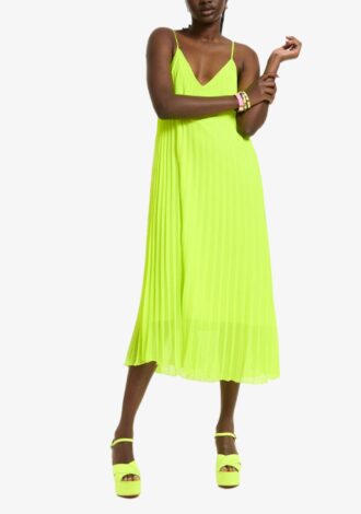 Doozy Pleated Slip Dress