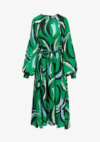 Dusun Belted Midi Dress