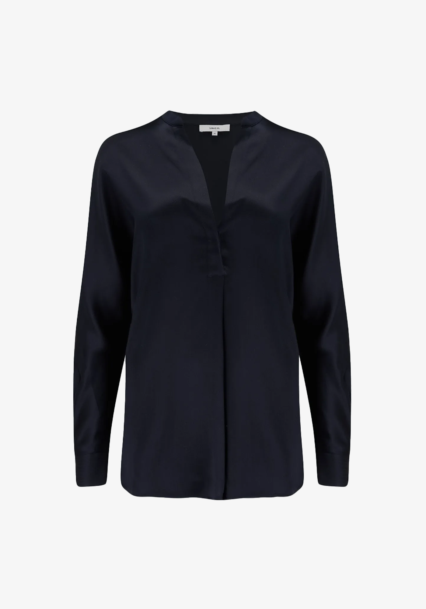 Satin Band Collar Blouse - Morgan Clare