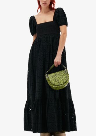 Broderie Anglaise Maxi Dress