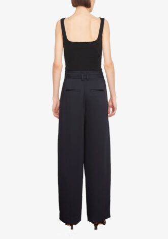 Satin Wide Leg Trouser