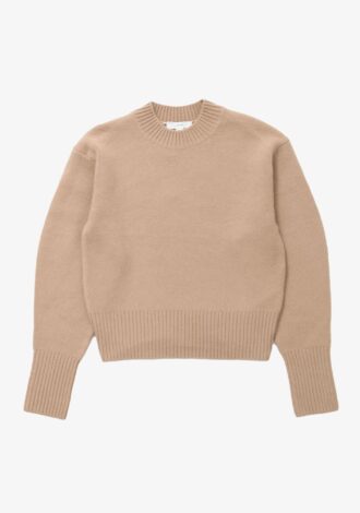 Wide Sleeve Crew Neck Sweater