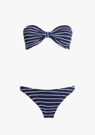Jean Bikini - Navy/White Stripe