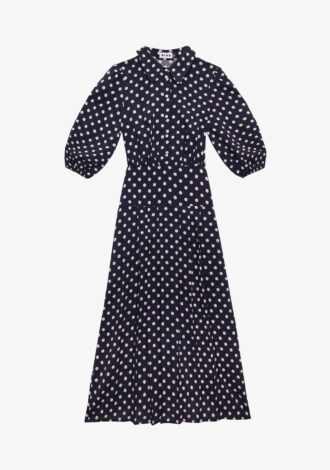 Izzy Polka Dot Shirt Dress