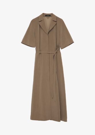 Dareau Twill Midi Dress