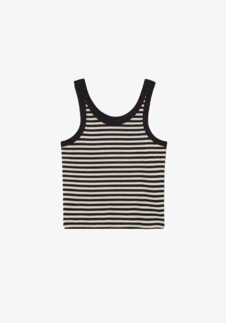 Ribbed Stripe Tank Top