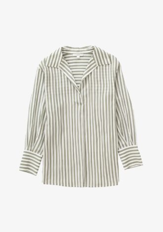 Coast Stripe Collar Pull Over Shirt