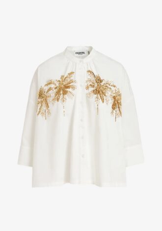 Fergana Sequin Palm Blouse