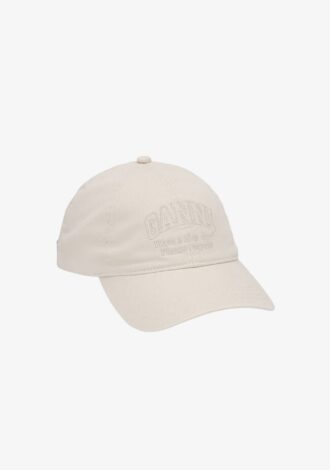 Embroidered Logo Cap Egret