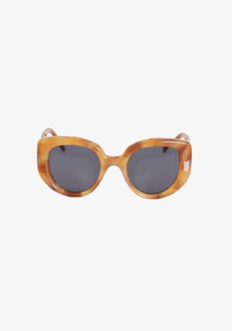 Curvy Acetate Sunglasses Yellow