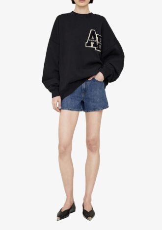 Miles Oversized Sweatshirt Letterman