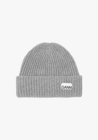 Soft Wool Beanie Grey