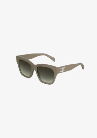 Triomphe Square Grey Sunglasses Acetate