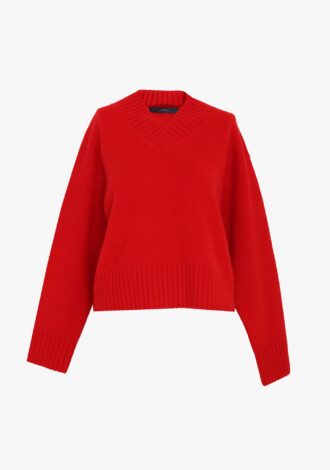 Andrea V Neck Jumper