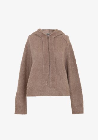 Bob Boucle Hoodie Frappe