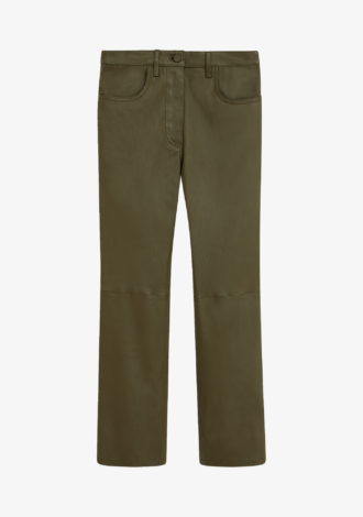 Leather Stretch Duke Trousers