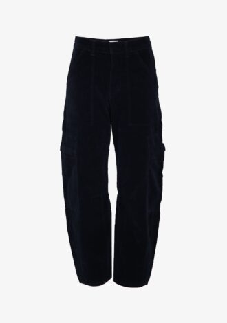 Marcelle Low Slung Easy Cargo Corduroy Navy