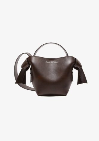 Musubi Mini Shoulder Bag Dark Brown