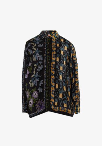 Winter Garden Shirt Black