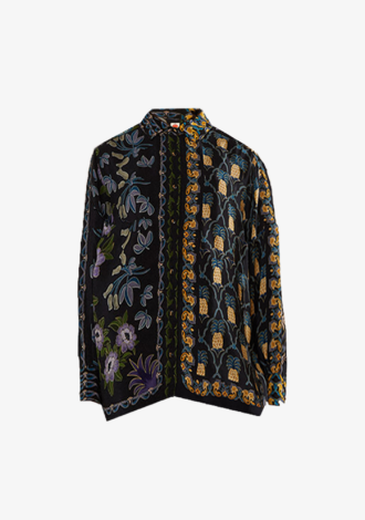 Winter Garden Shirt Black