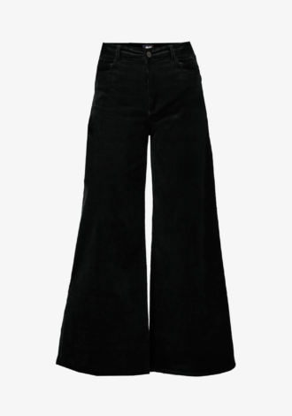 Harper Ankle Wide Leg Pant Black Velvet