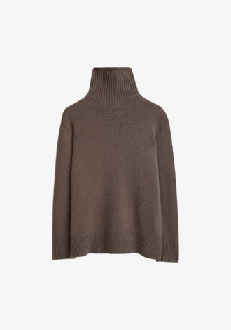 Luxe Cashmere High Neck Jumper