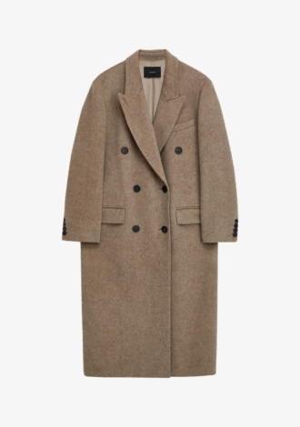 Yak Wool Lilas Coat