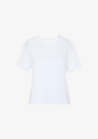 Leigh Crew Tee White