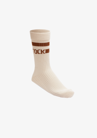 Cotton Tennis Sock Eggshell