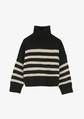 Silene Stripe Turtleneck Jumper