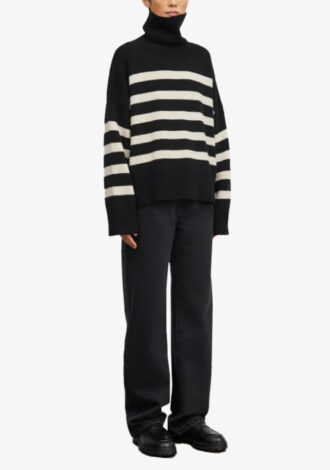 Silene Stripe Turtleneck Jumper