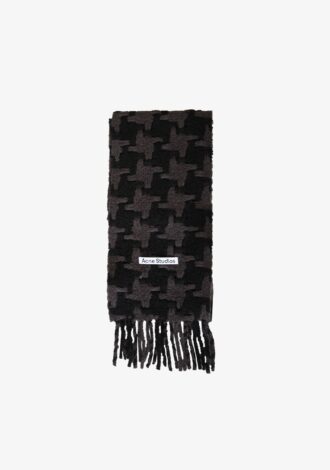 Vadik Pied De Poule Houndstooth Scarf