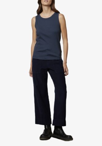 Vera Corduroy Trousers In Night