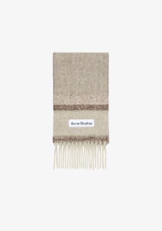 Vonkey Fringed Logo Scarf