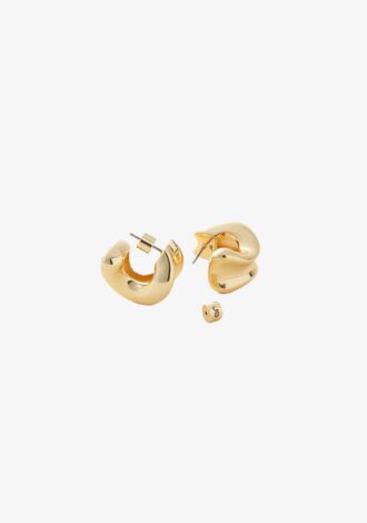 Chunky Doune Hoops Gold