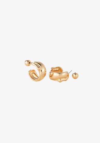 Sées Hoop Earrings Gold