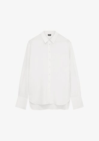 Joe Blouse Poplin White