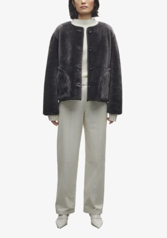 Lucine Reversible Shearling Jacket