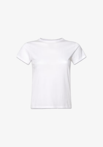 White Baby Tee