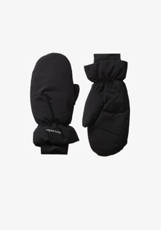 Slogen Bubble Mittens Black