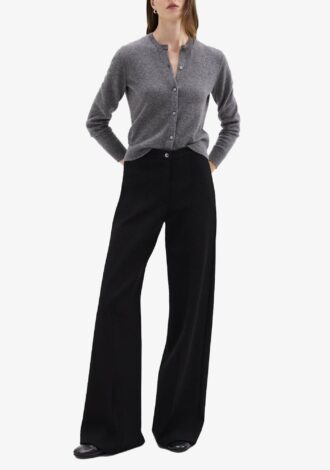 High Waisted Compact Trouser