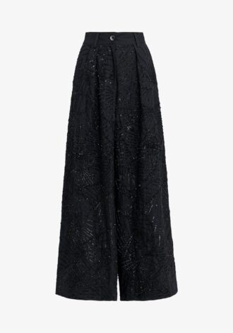 Girgo Embellished Wide Leg Pants