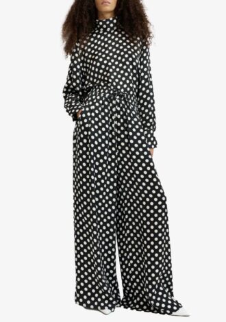 Gonstellation Polka Dot Wide Leg Pants