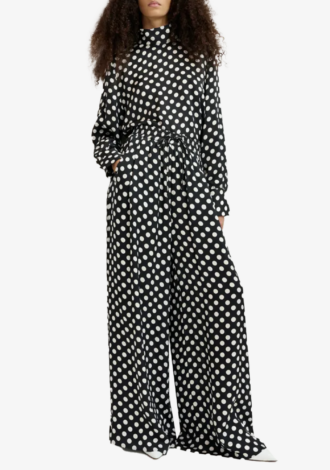 Gonstellation Polka Dot Wide Leg Pants