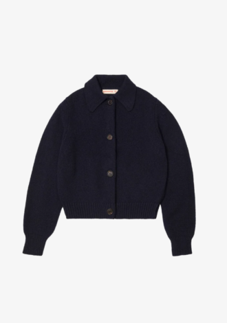 Winny Collared Jacket Navy