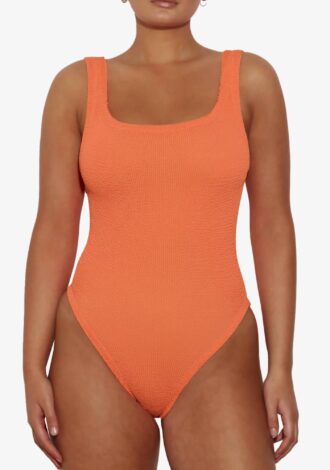 Square Neck Swim Orange