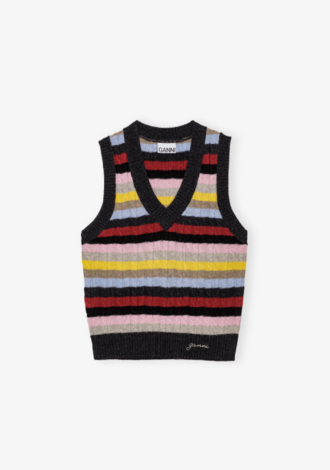 Multicolour Stripe Vest